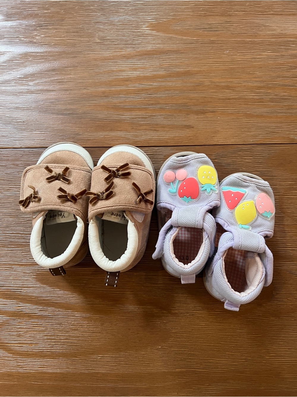 Toddler girl Shoes set of 2